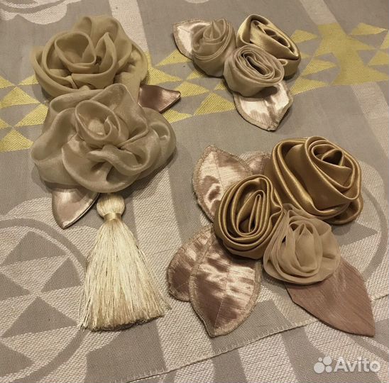 Искусственные цветы, тканевые