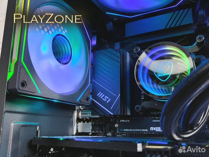 Игровой Пк на видеокарте gf GTX 1060 / R3