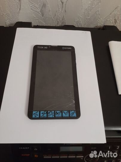 Планшет oysters t72x 3g