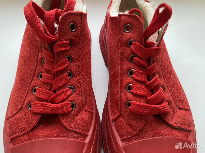 Кеды зимние женские 39