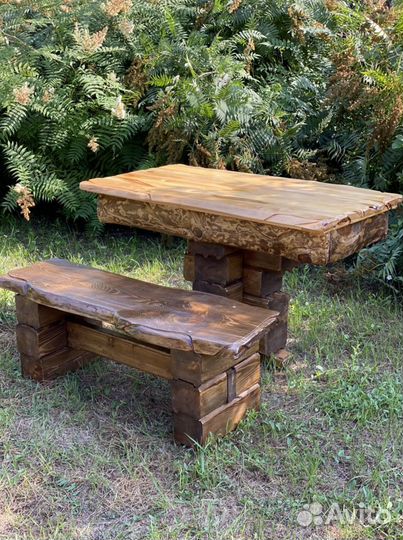 Стол и лавка