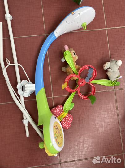 Мобиль-проектор в кровтку