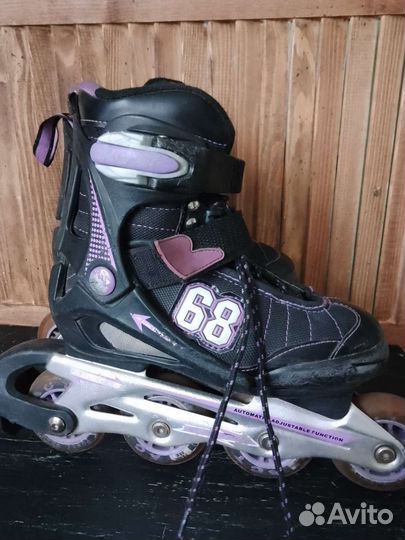 Роликовые коньки раздвижные