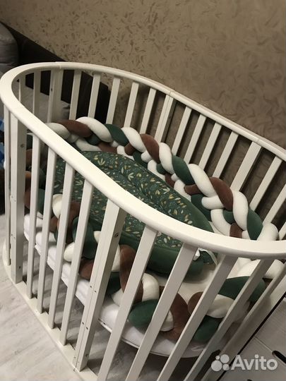 Детская кровать трансформер с маятником