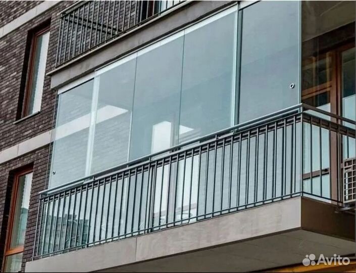 Безрамное остекление