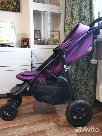 Коляска 3в1, люлька, автокресло Joie Litetrax 4Air