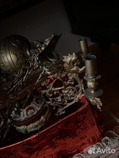 Антикварная люстра