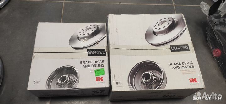 Тормозные диски Caddy Tiguan Golf