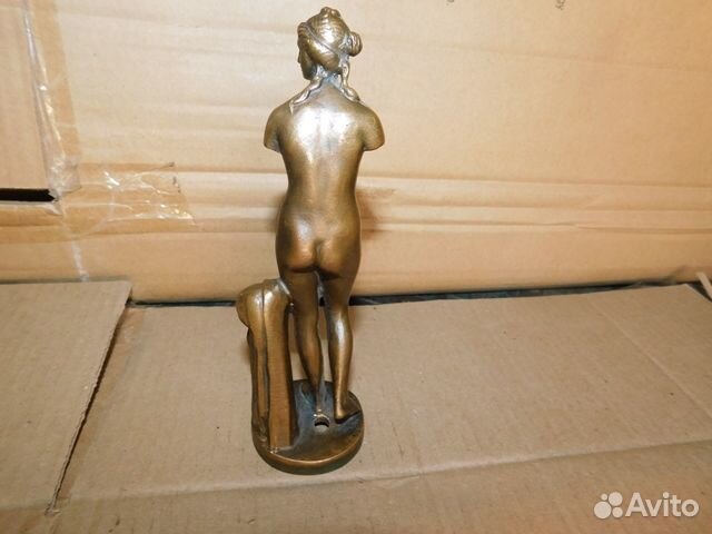 Антикварная, латунная статуэтка Венера Милосская