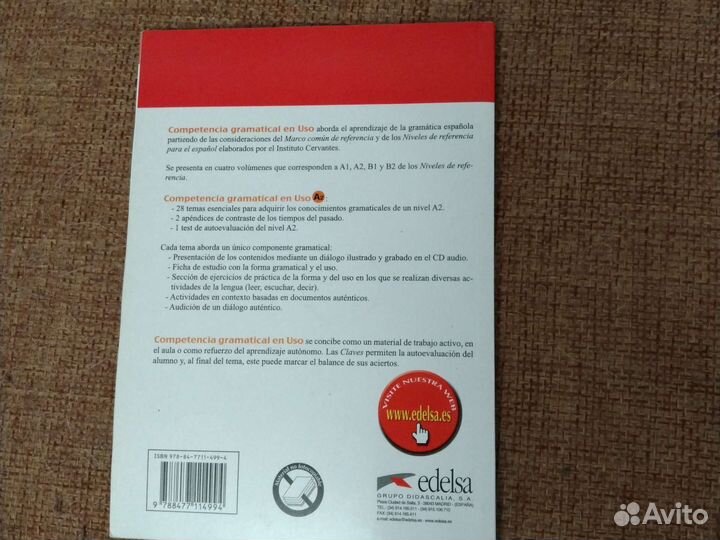 Competencia gramatical en uso A2