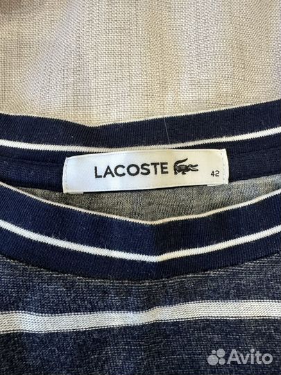 Свитшот lacoste женский