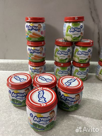 Пюре овощное агуша