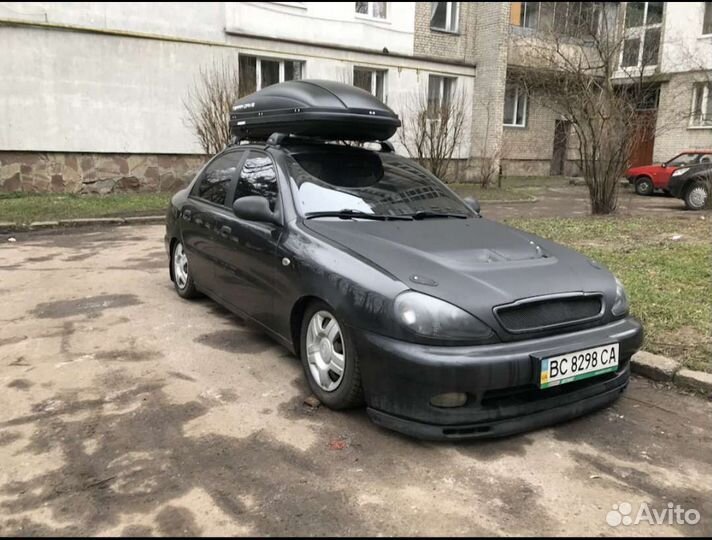 Автобокс(багажник) на крышу Daewoo-Chevrolet Lanos