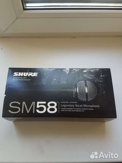 Микрофон Shure SM58 LC производство Мексика