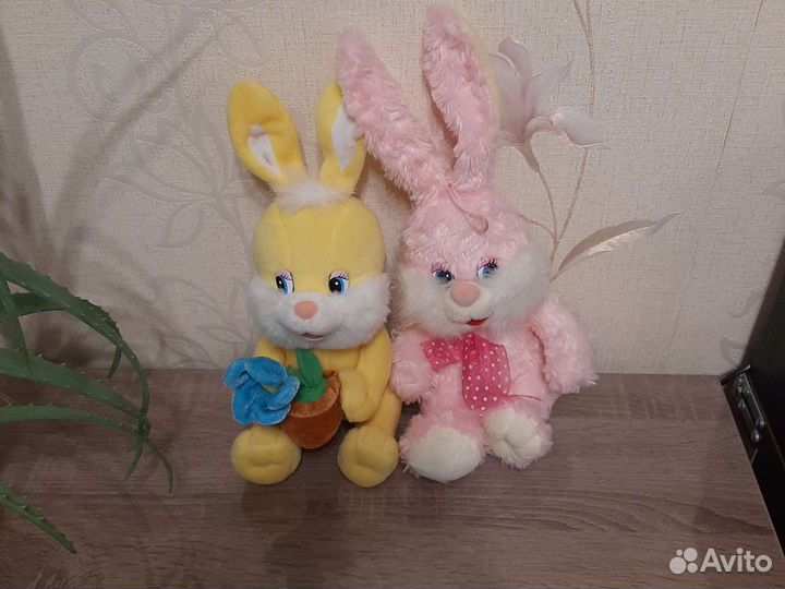 Мягкая игрушка заяц