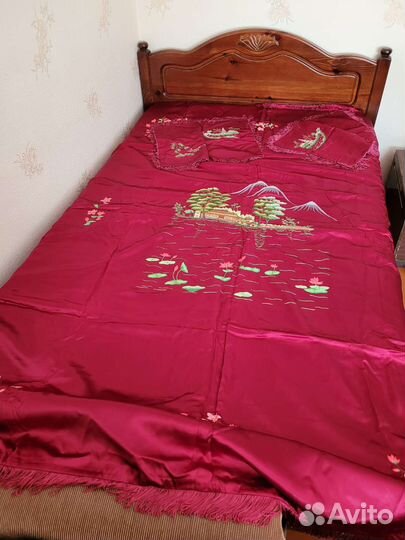 Ретро покрывало на кровать