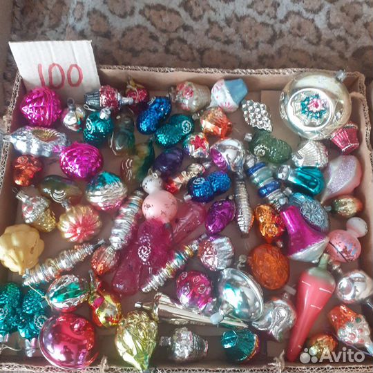 Елочные игрушки СССР