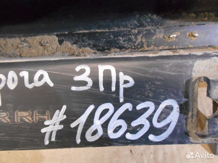 Накладка порога правая Opel Mokka