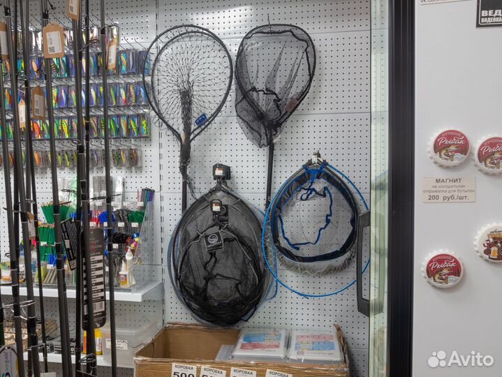 Подсаки рыболовные в ассортименте