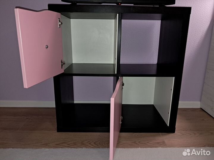 Стеллаж IKEA каллакс 4 ячейки