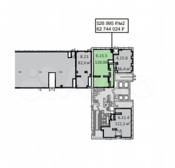 Торговая площадь, 119 м²
