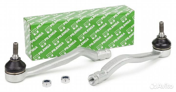 Наконечники р/т renault logan 05- к-кт лев/прав