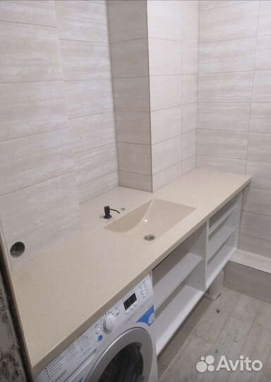 Столешница с интегрированной мойкой