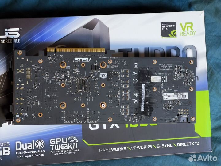 Asus GeForce GTX 1060 turbo