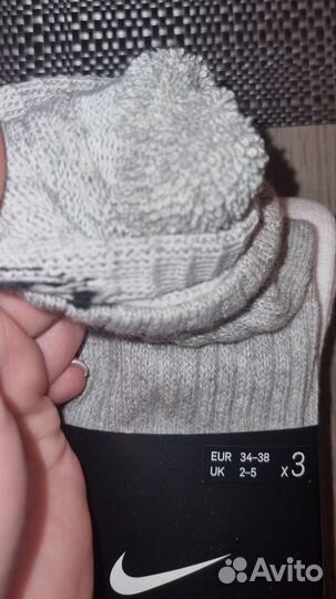 Носки Nike высокие Nike Cushioned crew