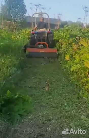 Вспашка земли,покос благоустройство дачног участка