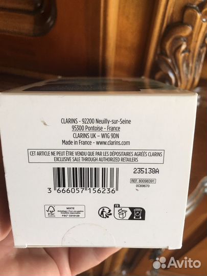 Крем для лица Clarins, крем для рук