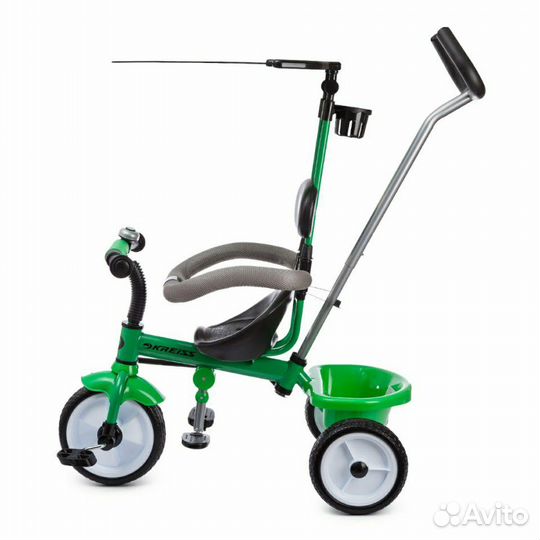 Велосипед трехколесный Kreiss c. тентом