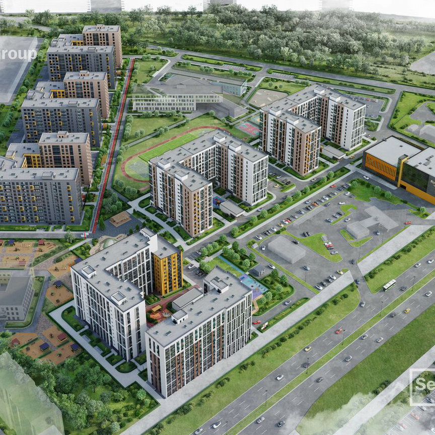 Квартира-студия, 24,7 м², 11/12 эт.