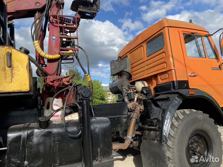 КамАЗ 43118 с КМУ, 1984