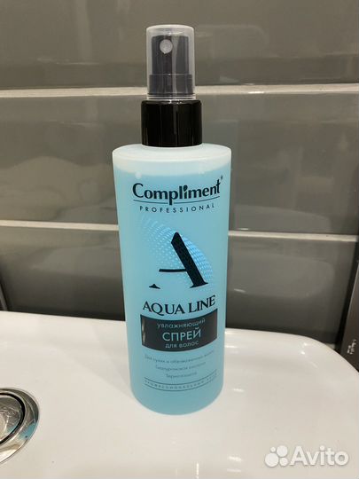 Увлажняющий спрей для волос compliment