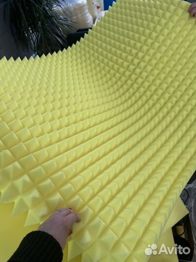 Акустический поролон пирамида