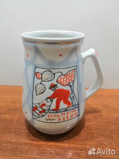 Кружка-ваза фарфор СССР