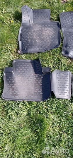 Коврики салона Митсубиси оутлендер 3