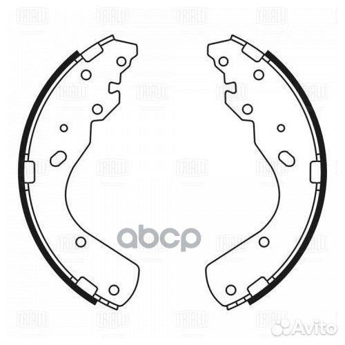 Колодки торм. для а/м Mazda BT-50 (06) /Ford Ra