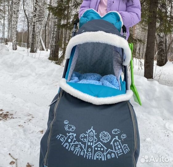Санки коляска
