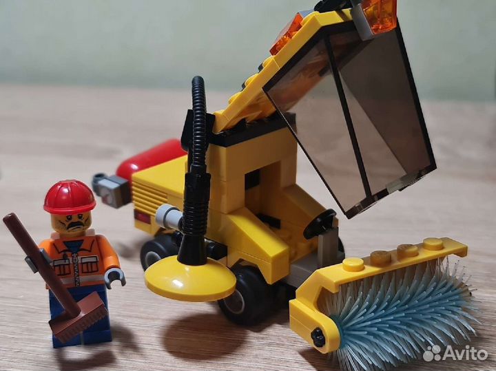 Lego уборочная машина 7242