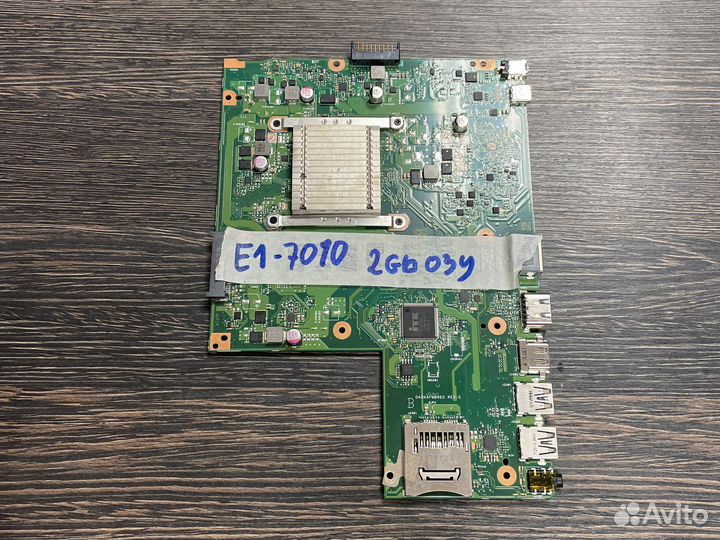 Плата Asus X540Y AMD E1-7010 daxkafmb6E0