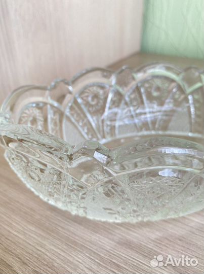 Хрустальный салатник