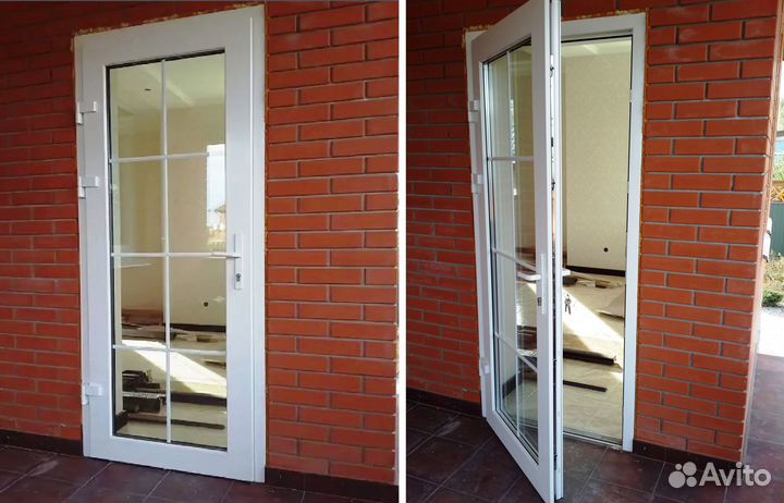 Двери входные пластиковые и алюминиевые под заказ