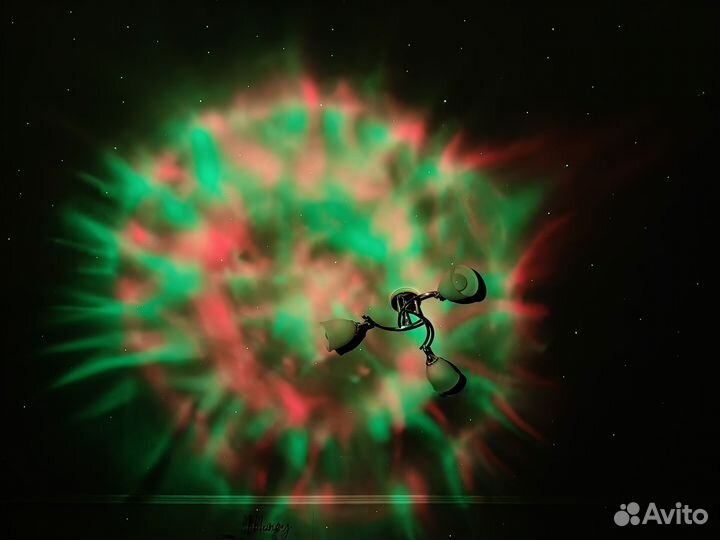 Ночник проектор космонавт