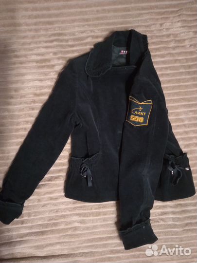 Пиджак вельветовый