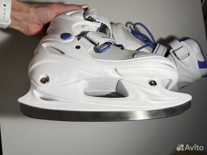 Коньки раздвижные ледовые 34-37 р