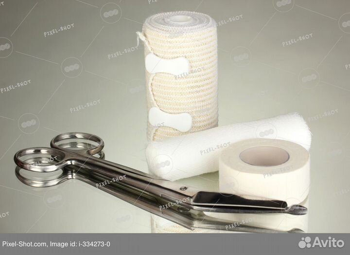 Помощь в перевязке различных ран