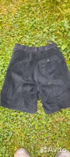 Шорты кожаные