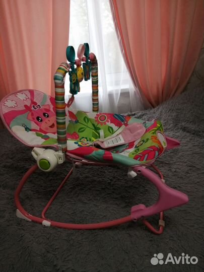 Детские качели шезлонг